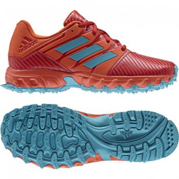 Adidas Hockey 2017 Junior Kids Red Aqua Shoe